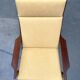 Mid-century Danish rocking chair set with footrest by Poul Volther for Frem Røjle, 1960s.
