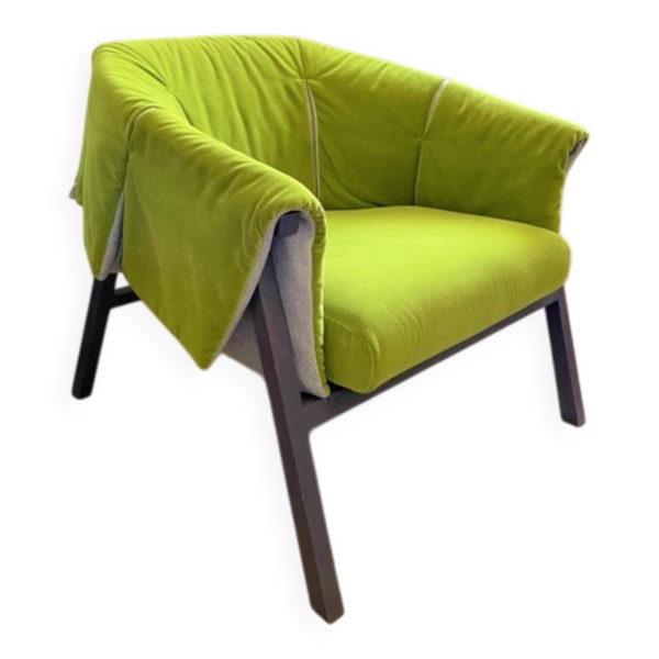 Fauteuil ligne roset okumi velours