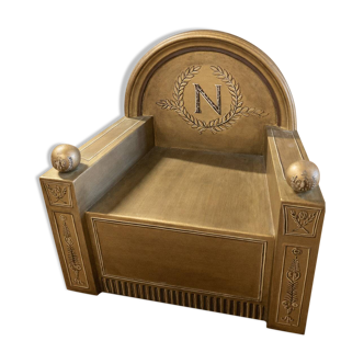 Decorative children's armchair in Empire style – Napoleon N decor