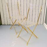 Pair of chairs in methcrylate Yonel Lebovici - Bernard Berthet (No.2)