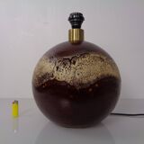 Pop Art German Ceramic Floor Lamp from Pan Keramik, 1970s