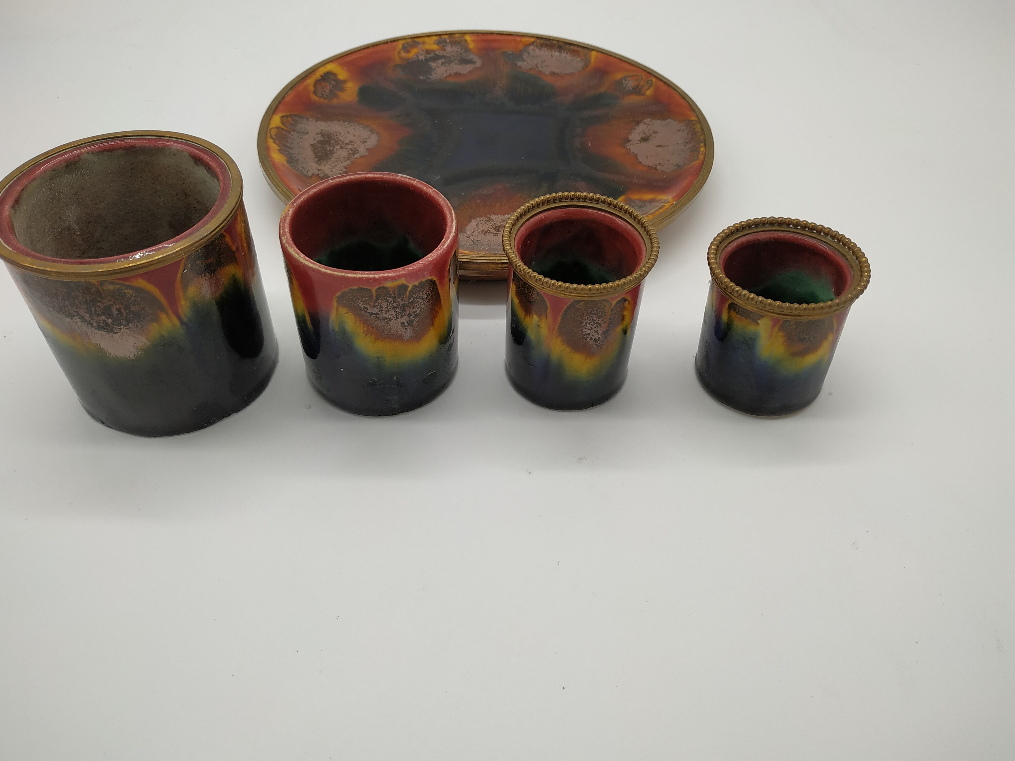 Smoking set by Louis Dage