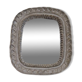 Ceramic mirror by Irma Yourstone 1960