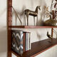 Vintage Scandinavian wall library in teak by Sven Ellekaer