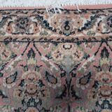 Handmade vintage Persian Kerman rug  61cm x 97cm 1950s