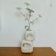 Roberto Rigon ceramic cube vase for Bertoncello, Italy, 70s