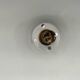 Enamelled sheet metal cone pendants