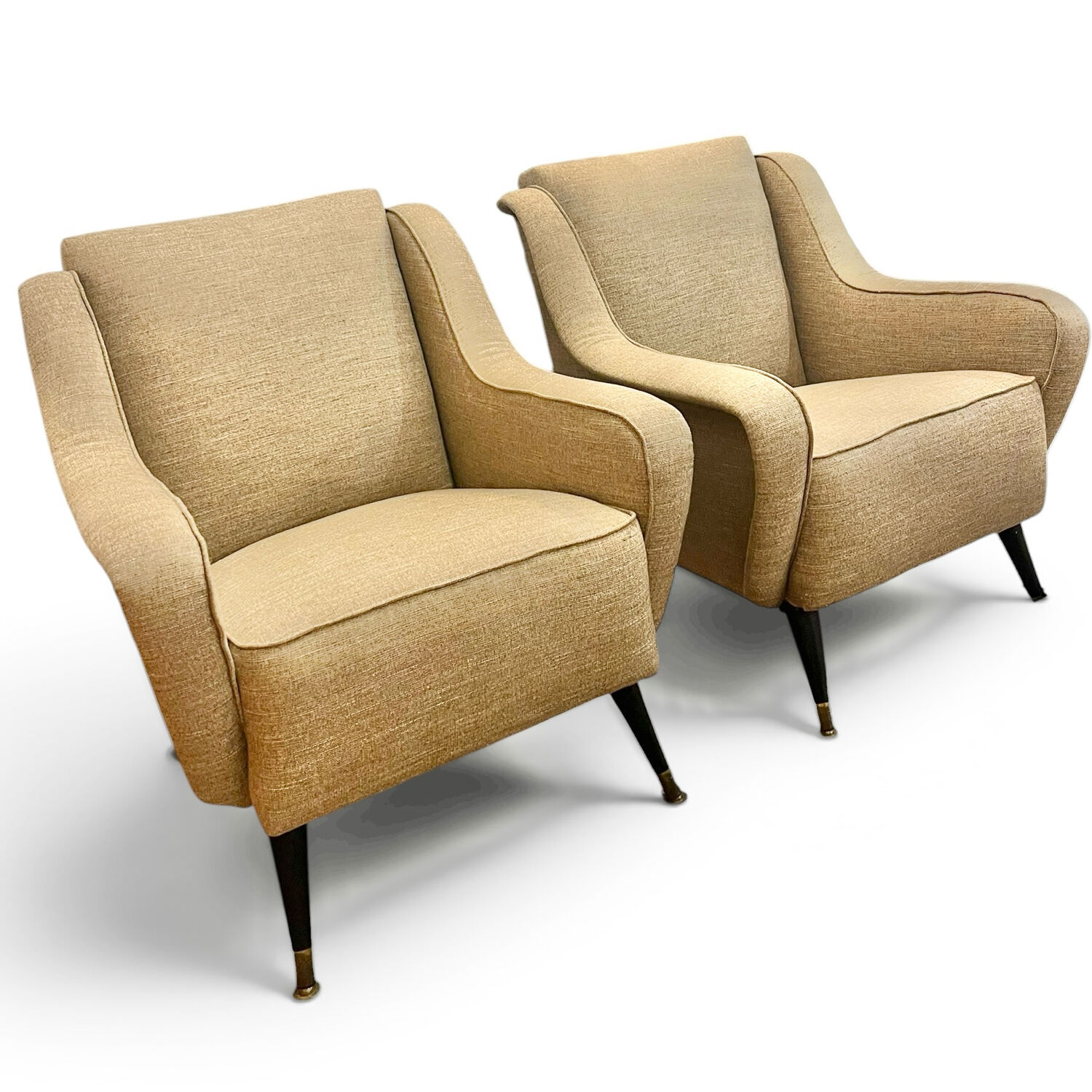 Paire de fauteuils 1950