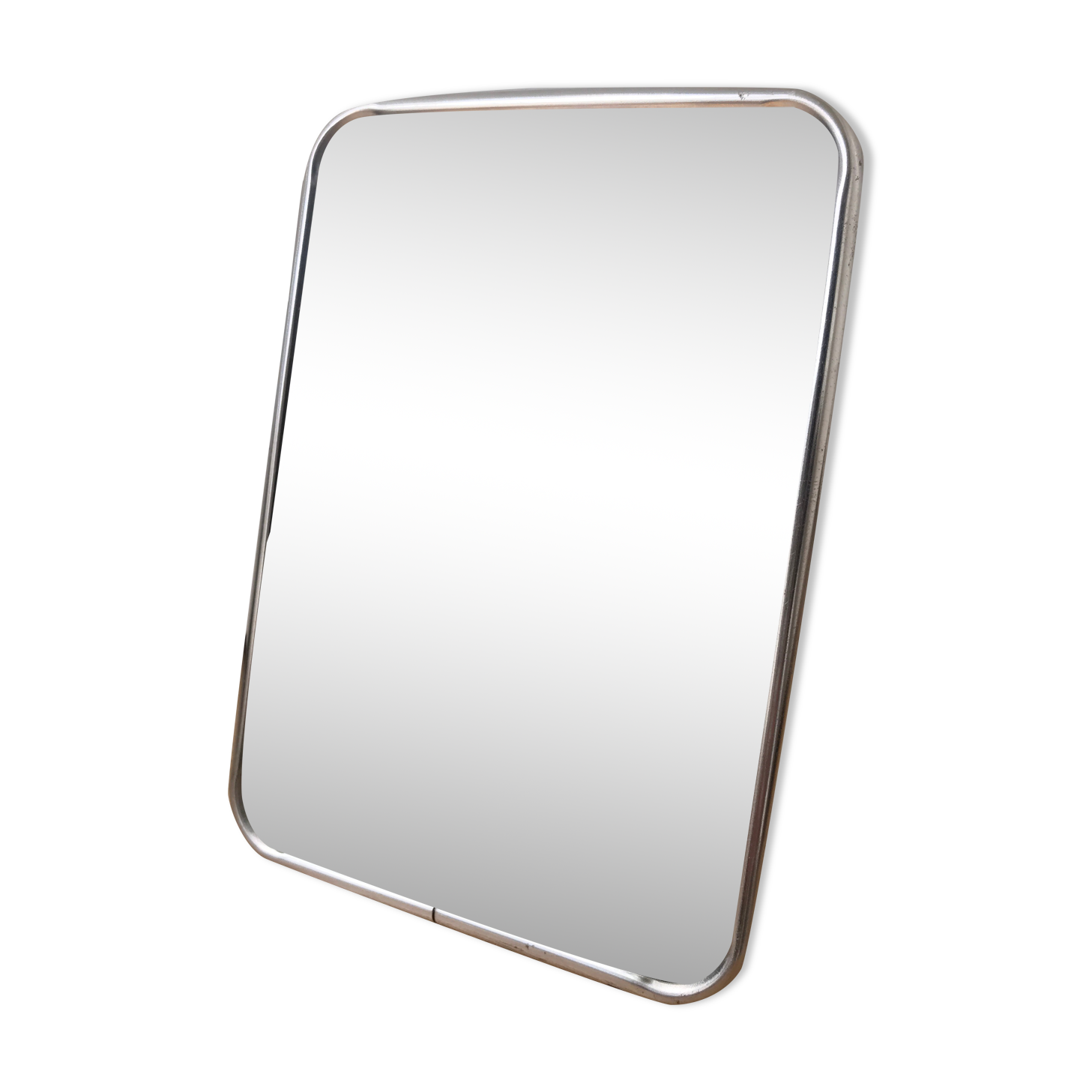 Miroir de barbier à poser ou à accrocher années 50-60 13x18cm