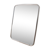 Miroir de barbier à poser ou à accrocher années 50-60 13x18cm