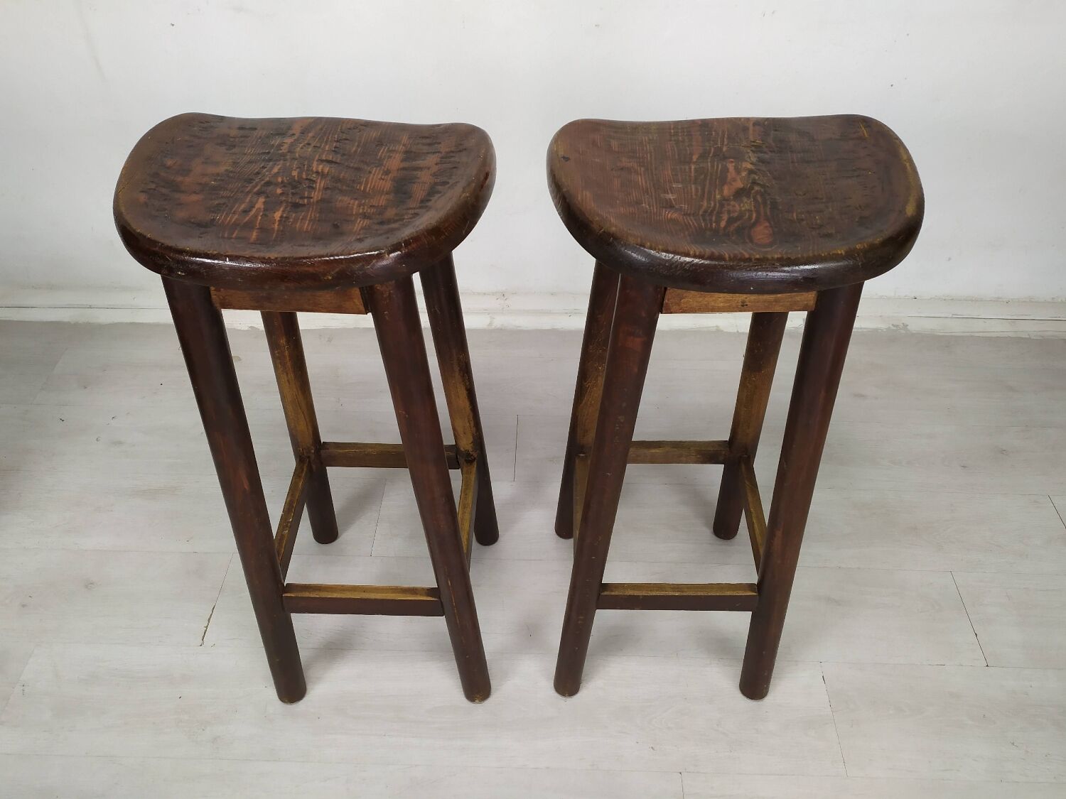 Brutalist bar stools