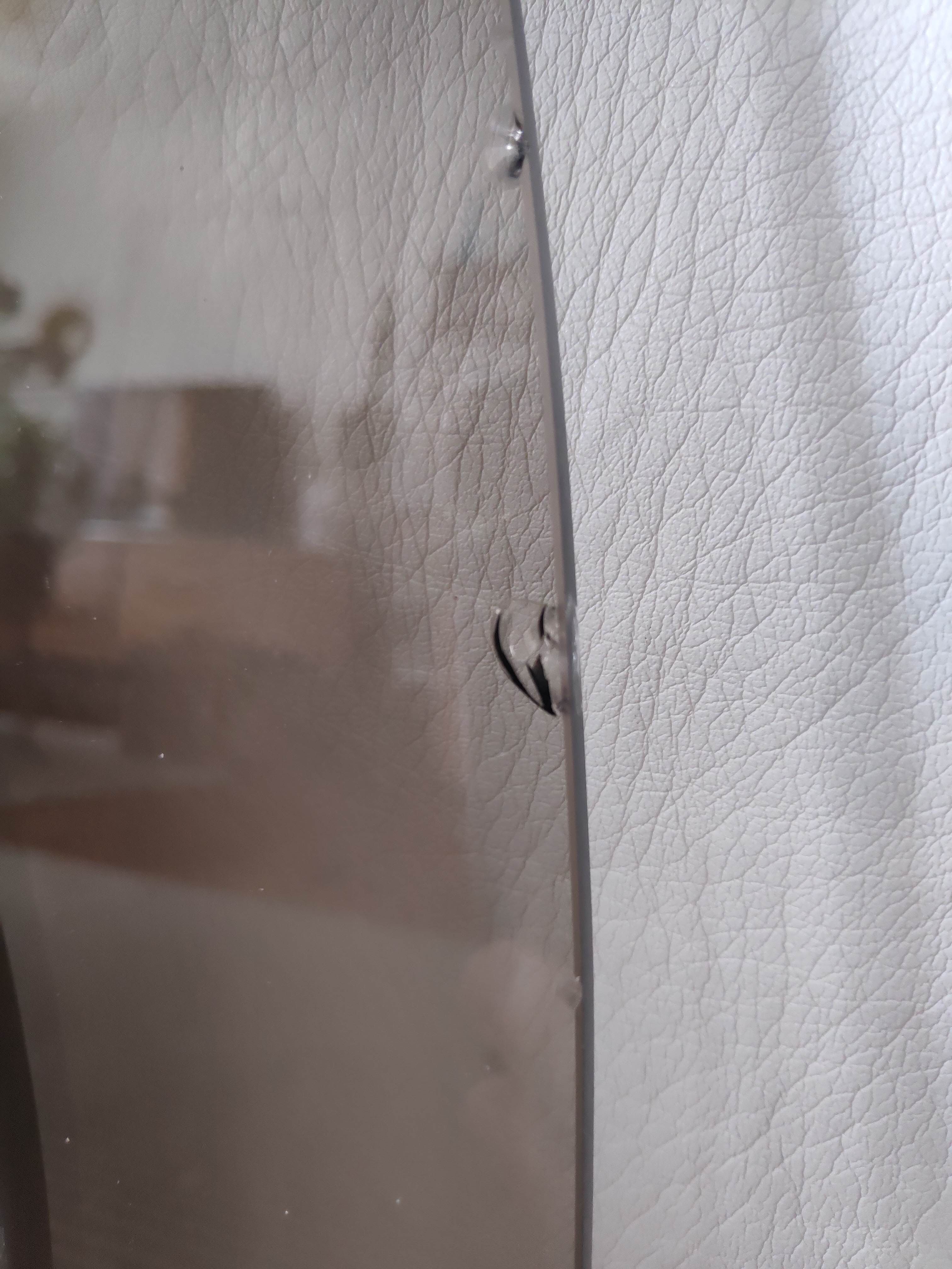 Mirror vintage plexi smoked 70 x 55cm