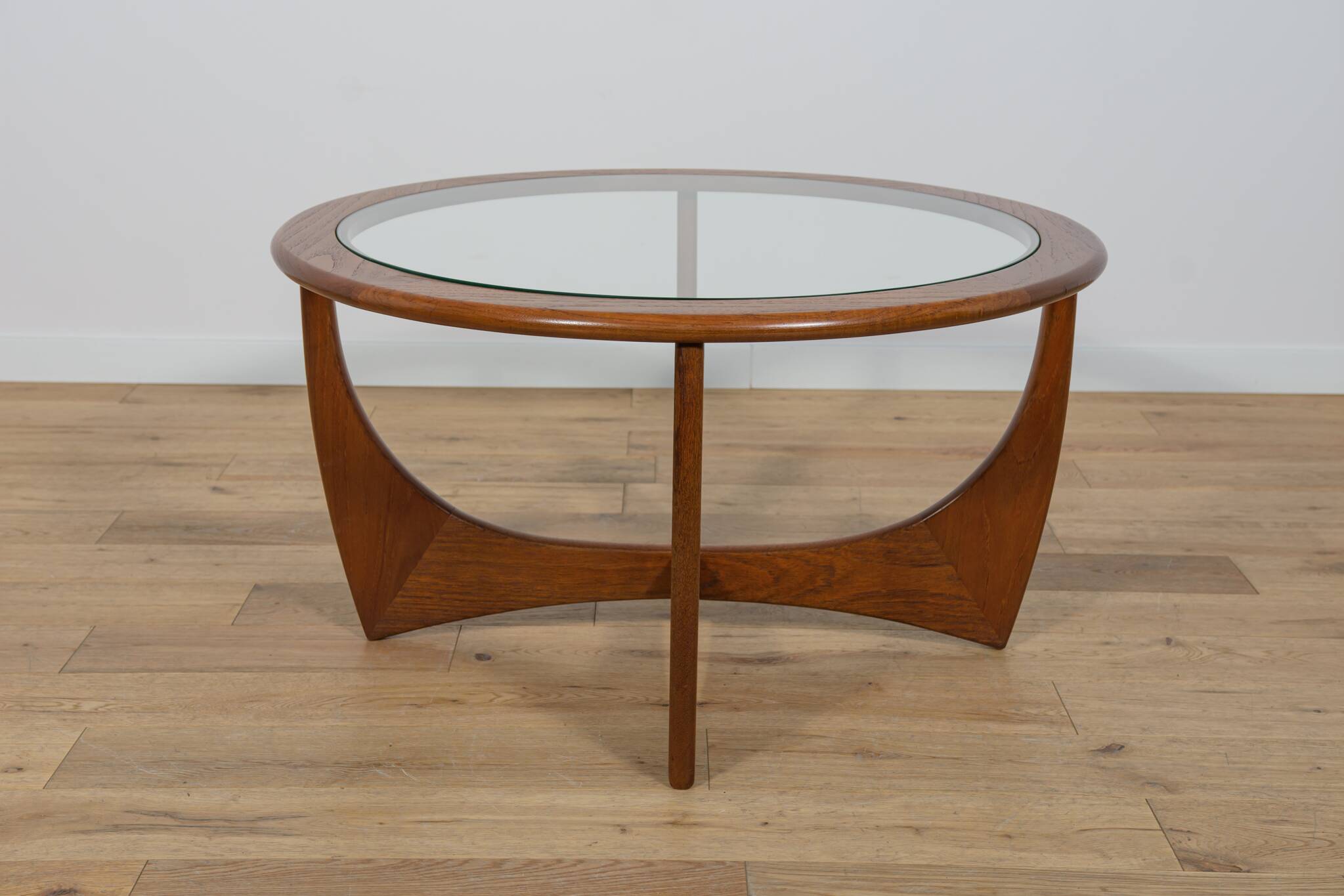 Round Astro Coffee Table in Teak by Victor Wilkins for G-Plan, United Knigdom, 1960s