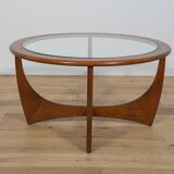 Round Astro Coffee Table in Teak by Victor Wilkins for G-Plan, United Knigdom, 1960s