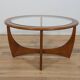 Round Astro Coffee Table in Teak by Victor Wilkins for G-Plan, United Knigdom, 1960s