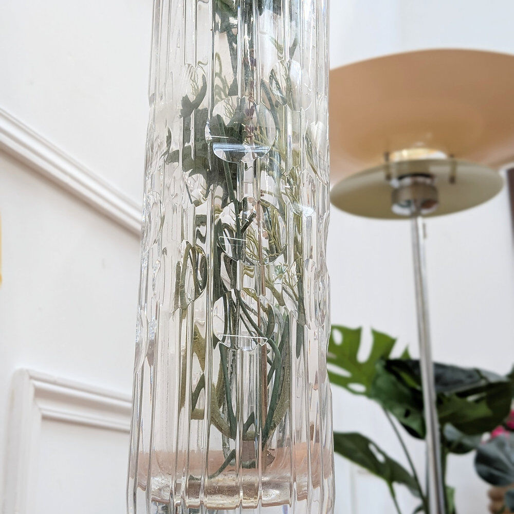 Vase vintage en verre