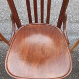Set of 6 vintage mismatched bistro chairs