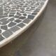 Table basse mosaïque allemande du milieu du siècle par Berthold Müller Oerlinghausen, années 1960