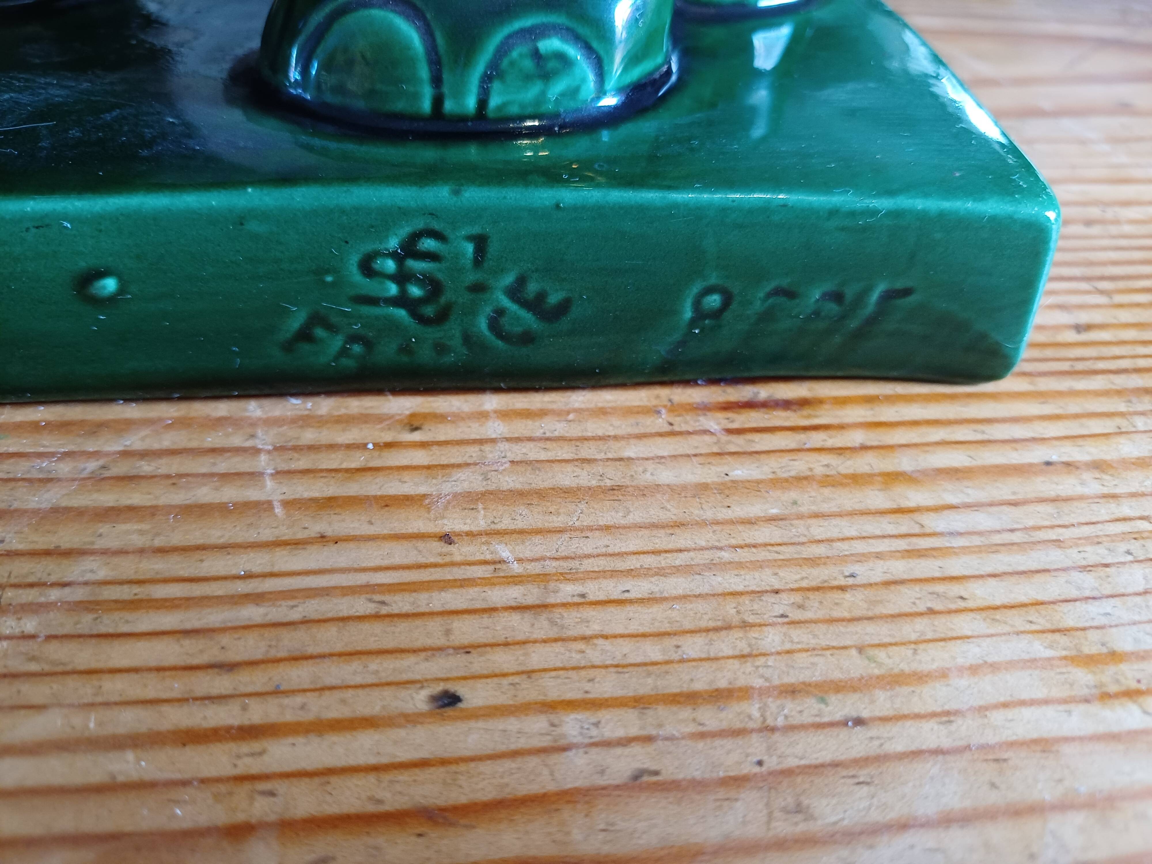 Lemanceau elephant earthenware by St Clément