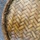 Basket with lided bamboo from Asia