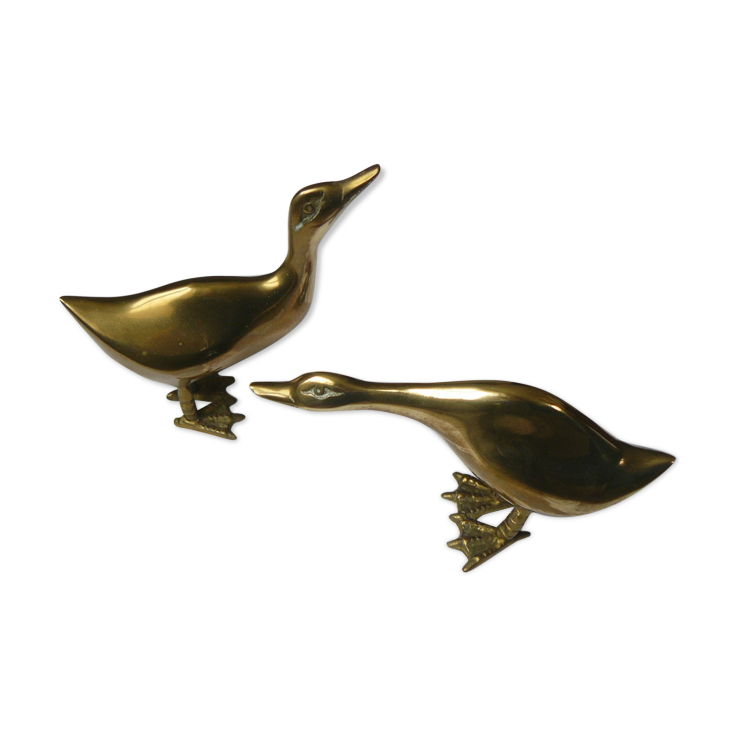 Couple of ducks brass