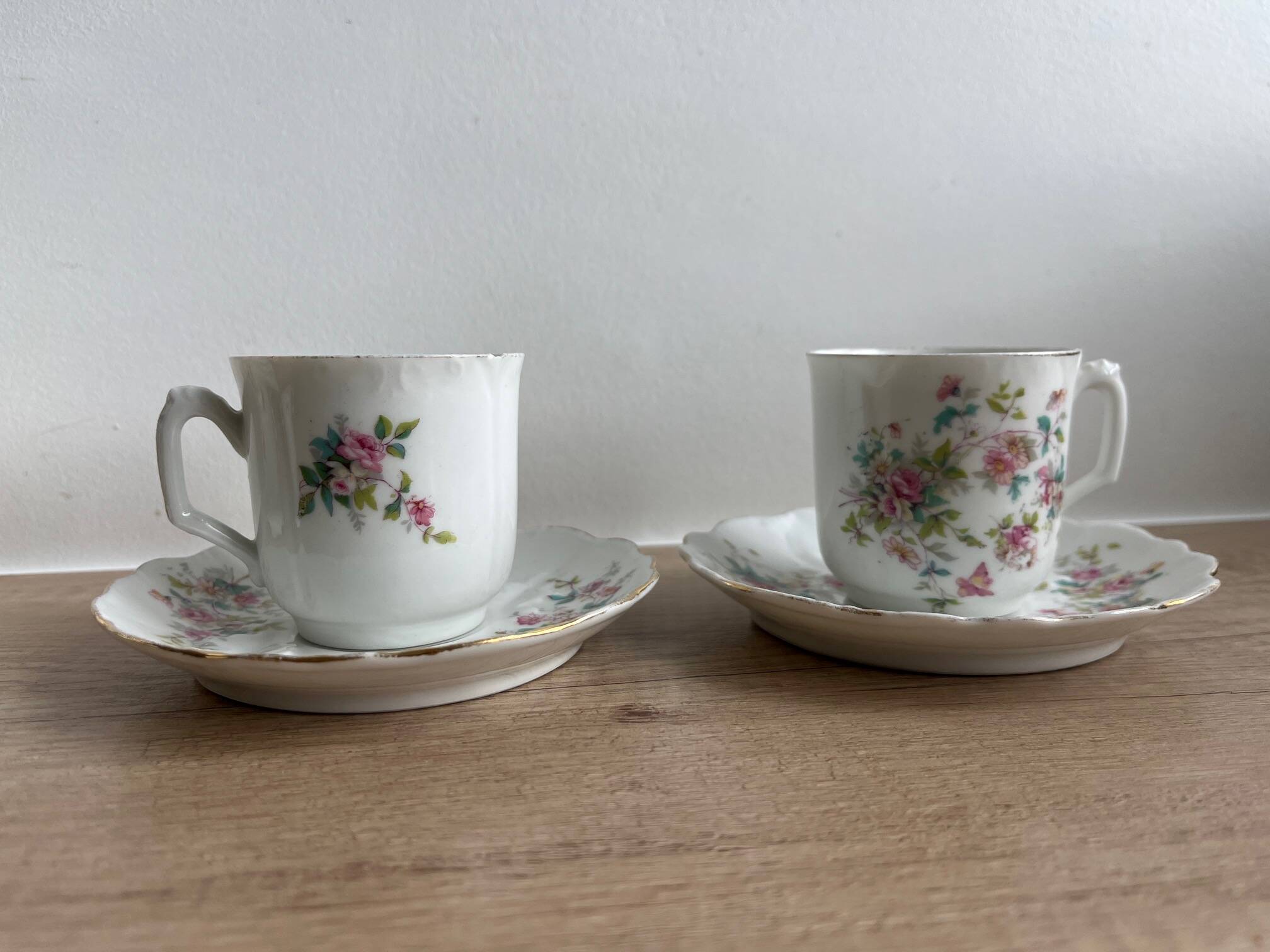 Limoges porcelain coffee service
