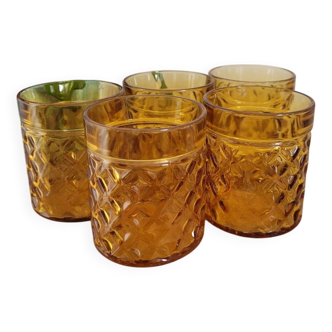 Lot de 5 verres Pernod