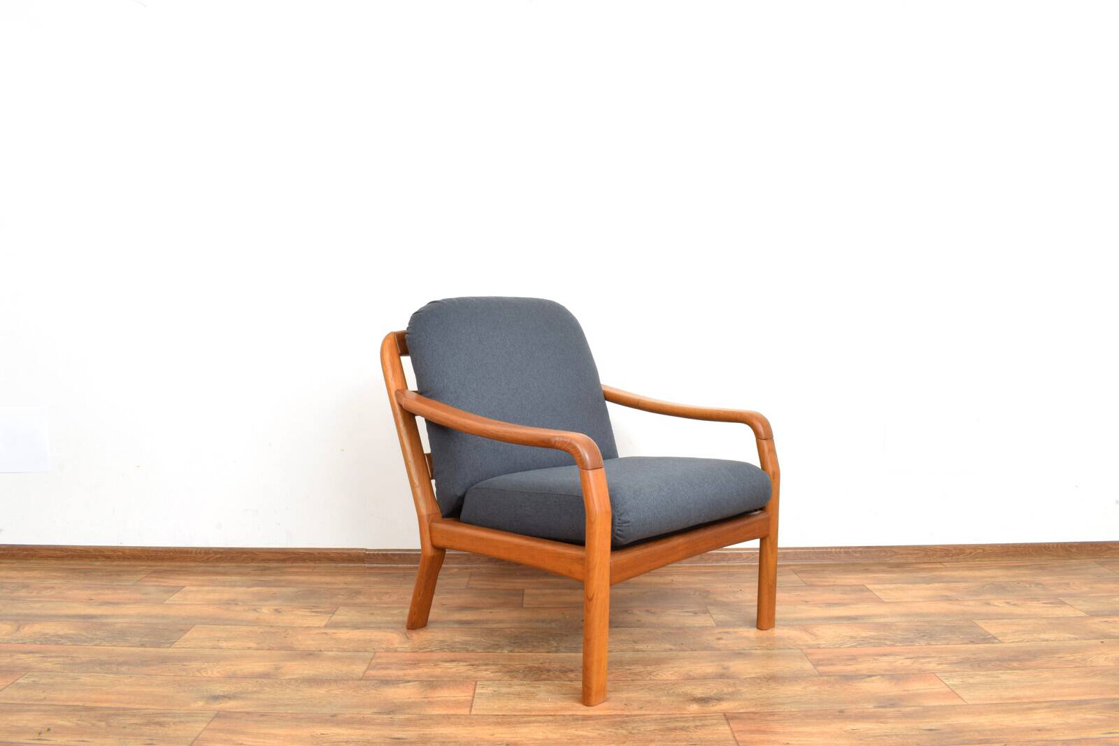 Mid-Century Danish Teak Armchair from Dyrlund, 1970s.