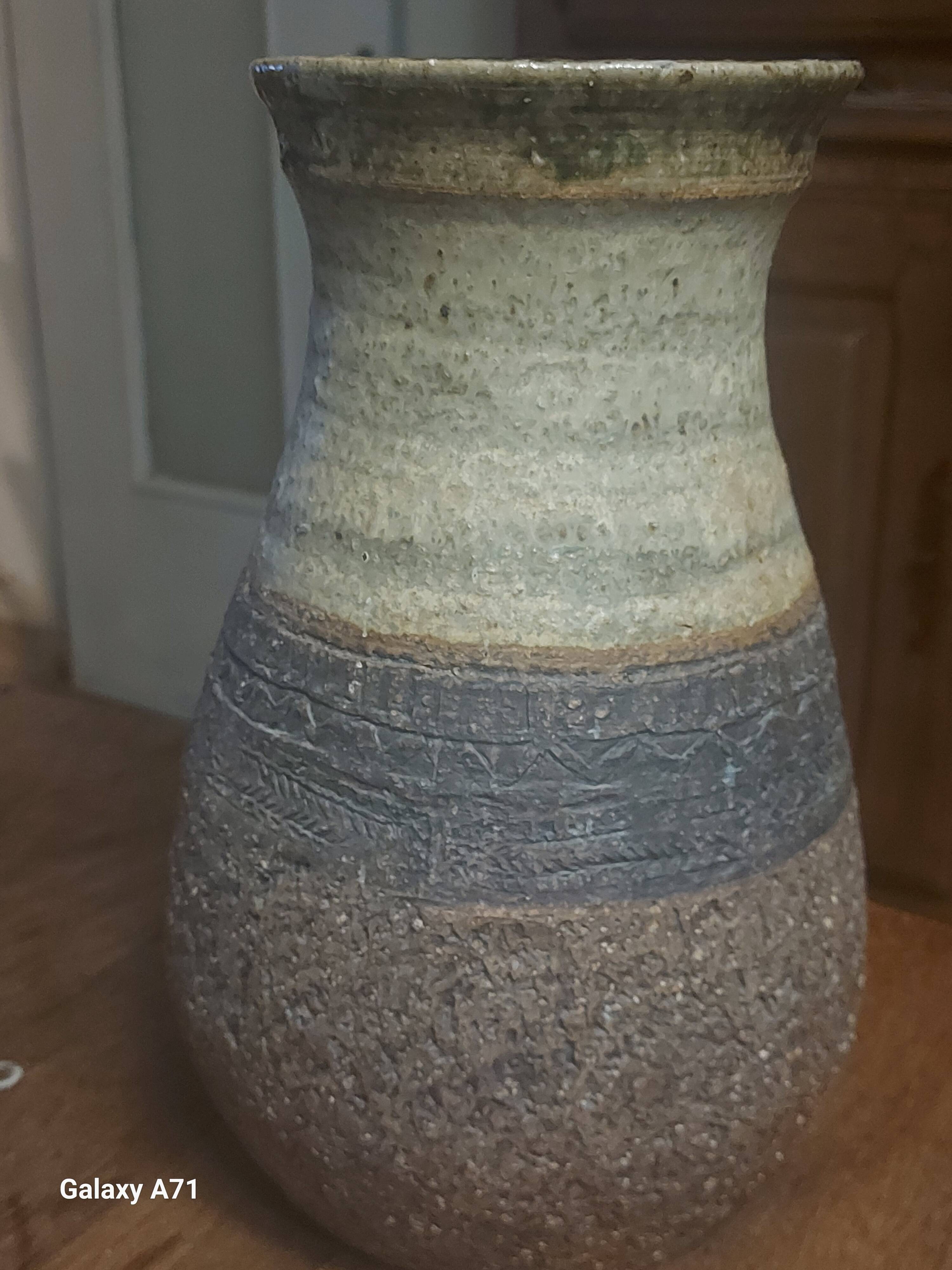 Ancient stoneware vase