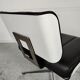 Fauteuil en cuir design , années 80/90
