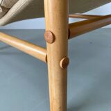 Safari chair & ottoman by Bror Boije for Dux