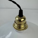Old vintage opaline suspension 25 cm