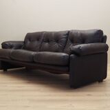 Leather living room set, Italian design, 1960s, manufacturer: B&B Italia