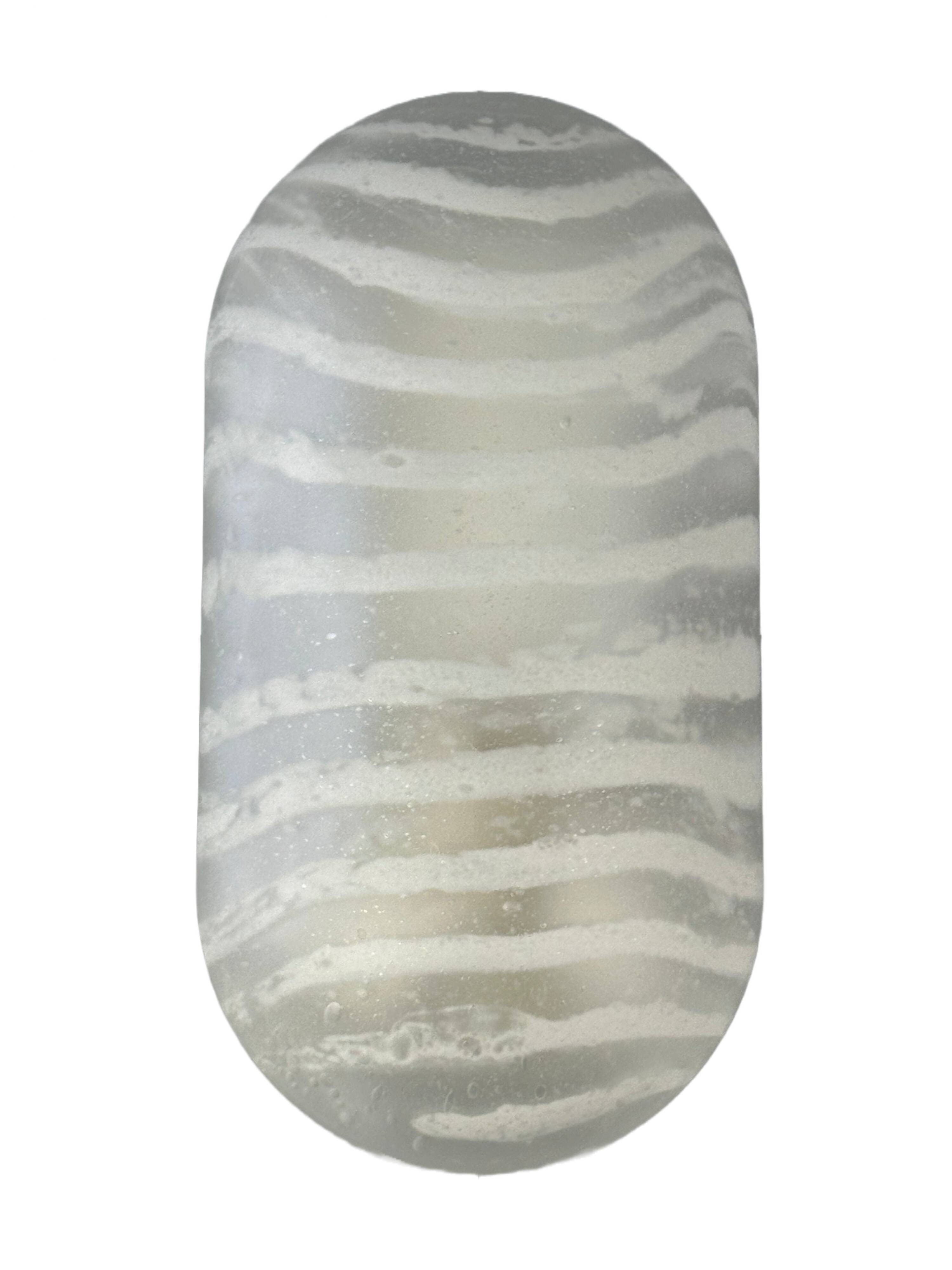 1960s/70s Wall Lamp Peill & Putzler Germany Glass & Metal Space Age Design