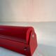 Red metal wall light