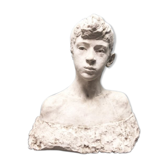 Plaster sculpture "Boy with a severed ear" 1913
