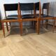 Series of 6 vintage Scandinavian style chairs