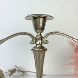 Silver candle holder 3 candles