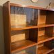 Vintage teak bookcase