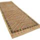 Turkish Handmade Vintage Anatolian Kilim 112 cm x 247 cm