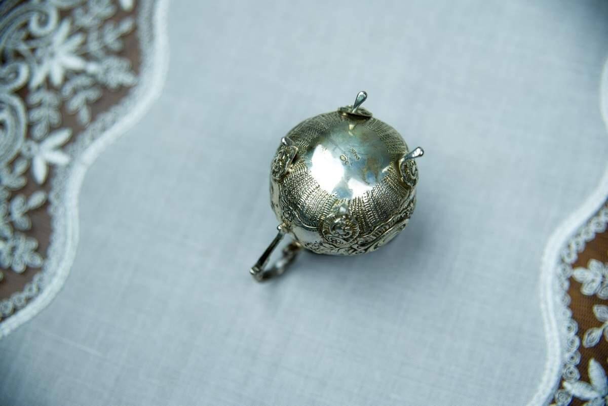 Vintage Silver Vessels, 1950s, Set of 3