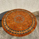 Table ronde de jardin en mosaïque et fer