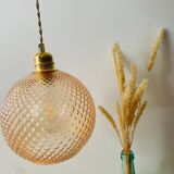 Glass globe lamp