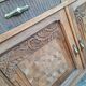 Art Deco buffet with marble top, antique sideboard.