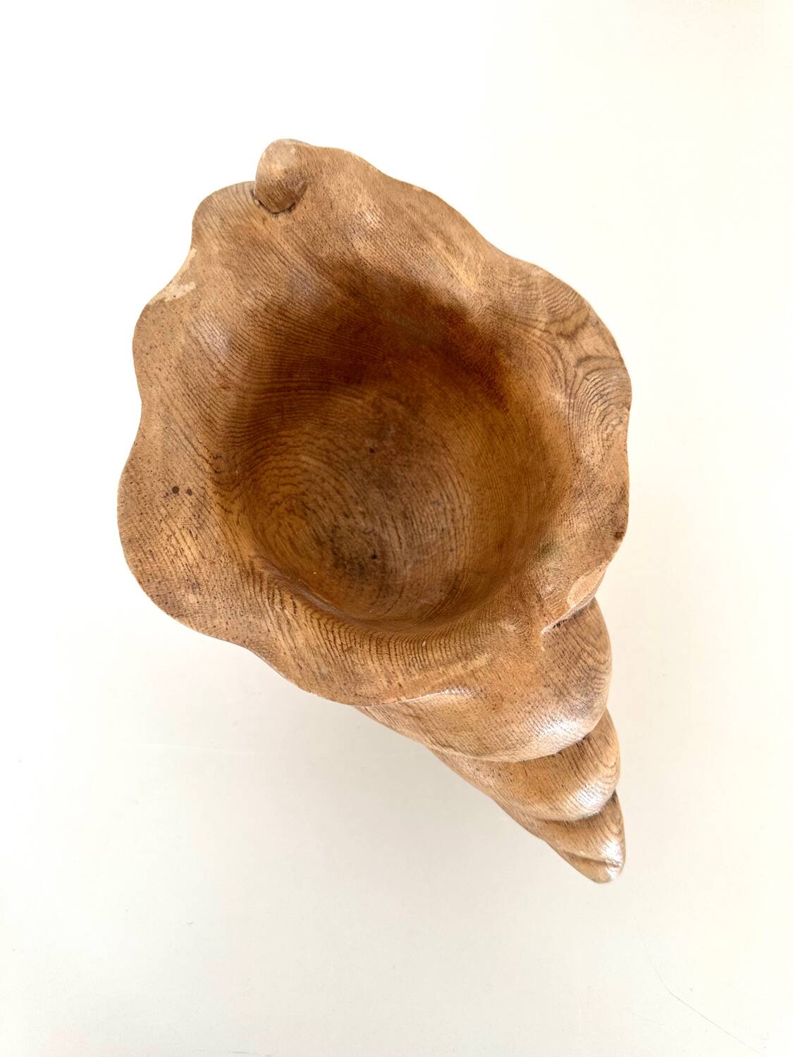 Coupelle en bois coquillage