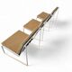 Chaises longues Kho Liang Ie 024 / table basse / Artifort 1962
