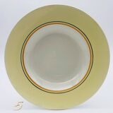 6 hollow plates "Gien", model Val d'Isère