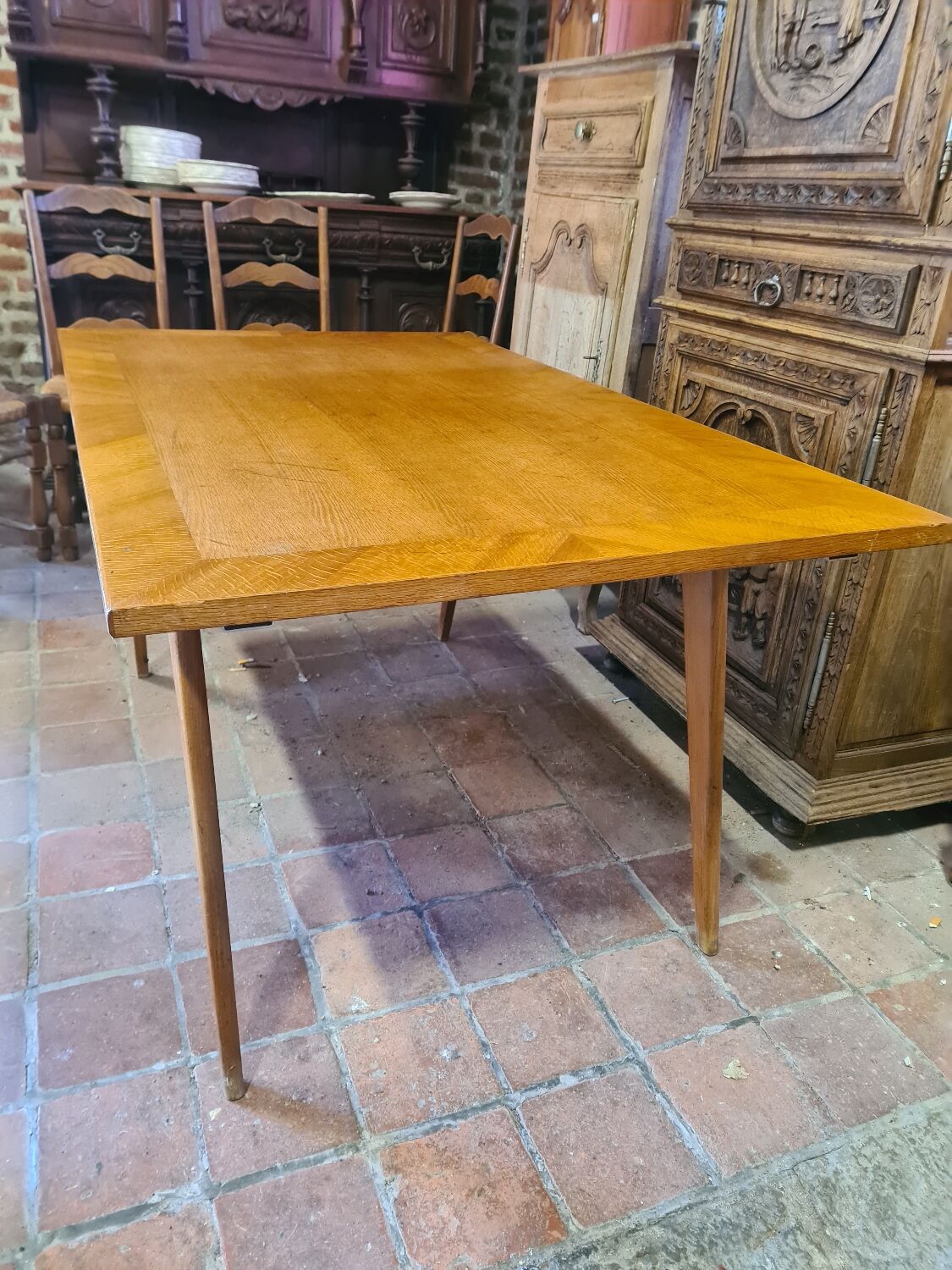 Vintage oak table