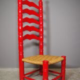 Spanish high chairs, 1940s, set of 2