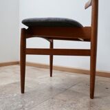 Teak Mid-Century Dining Chairs by Poul Hundevad